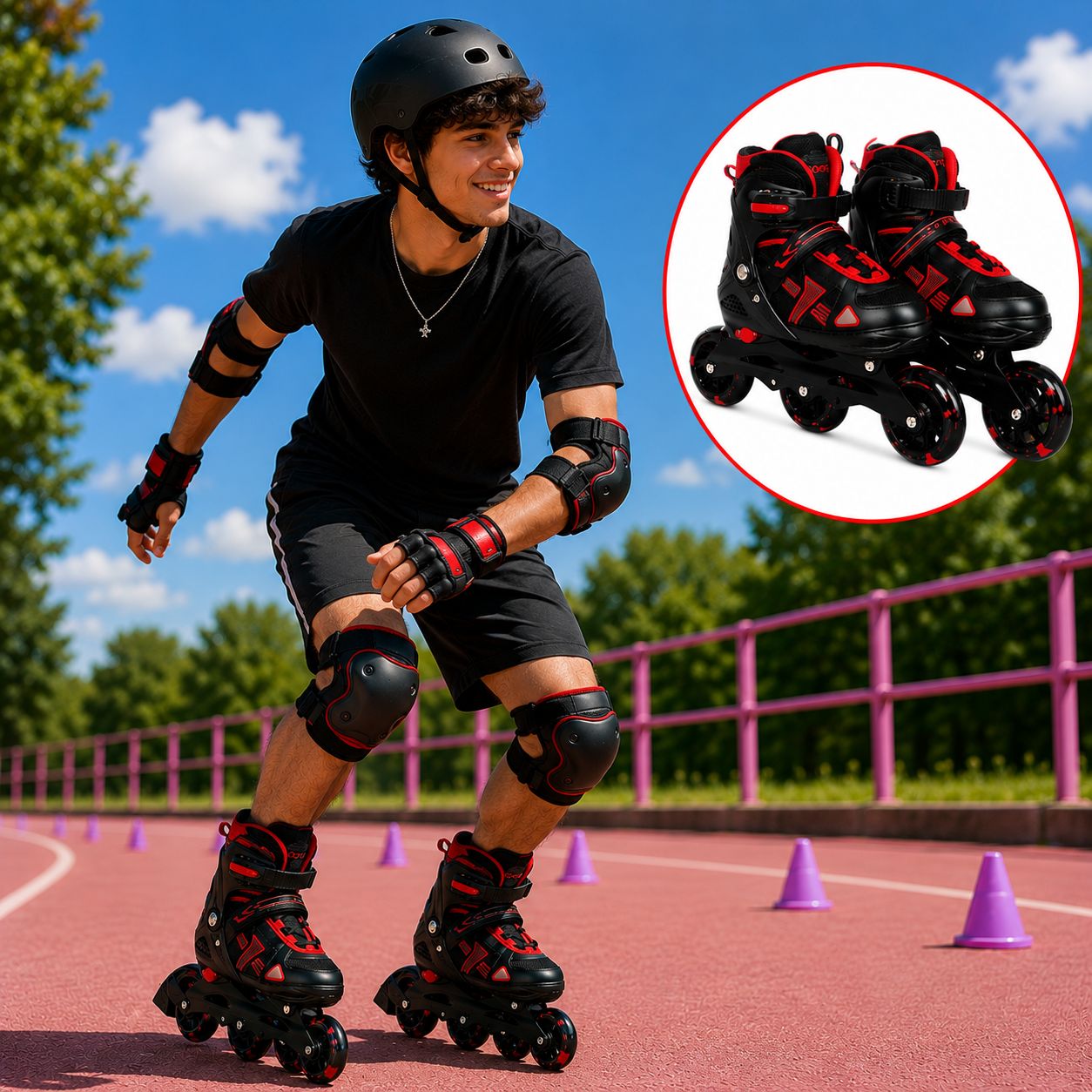 PATINES SEMIPROFECIONALES TALLA L 37-40